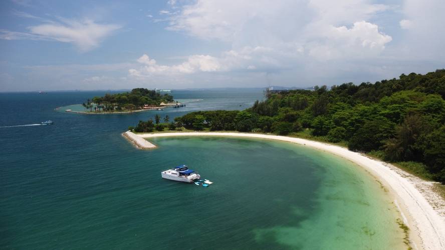 Pictures of Lazarus Island, Singapore