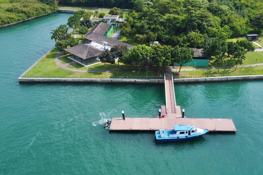 Lazarus Island is a great getaway on weekend and now there is an option to stay over at the Tiny Houses operated by Big Tiny