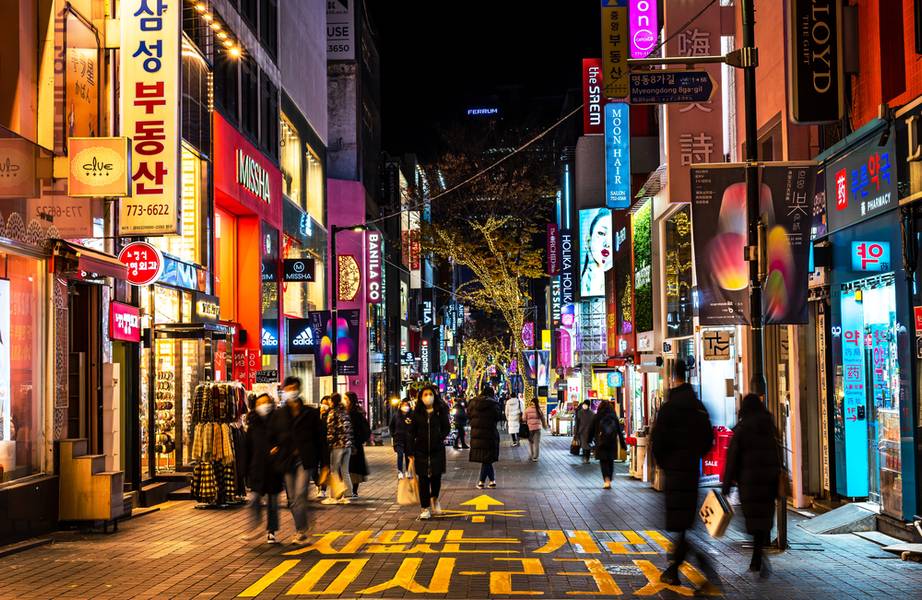 Myeongdong Seoul Korea