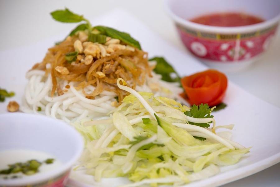 hương vị bánh tằm bì