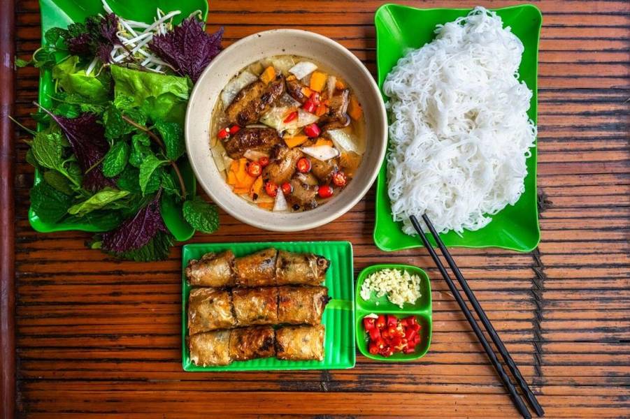 cách làm bún chả