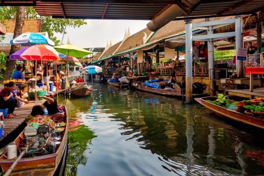 Taling Chan Floating Market