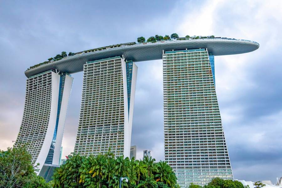 Kiệt tác Marina Bay Sands rực rỡ giữa lòng Singapore | Cảnh đẹp Singapore