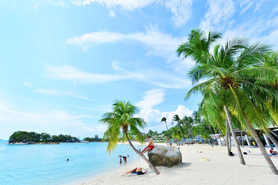 Bãi biển Sentosa – Nét đẹp hoang sơ đầy quyến rũ | Cảnh đẹp Singapore