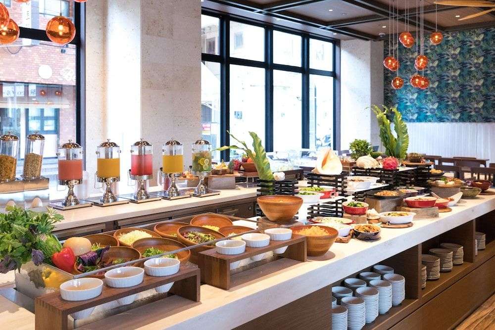 อาหารเช้า Hewitt Resort Naha
