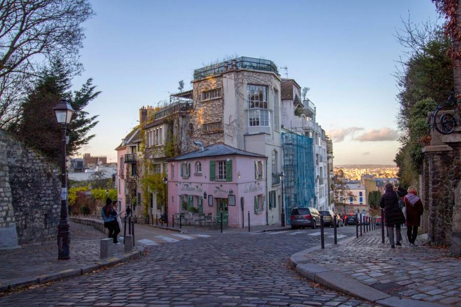 Những góc đường xinh đẹp của đồi Montmartre | Đồi Montmartre