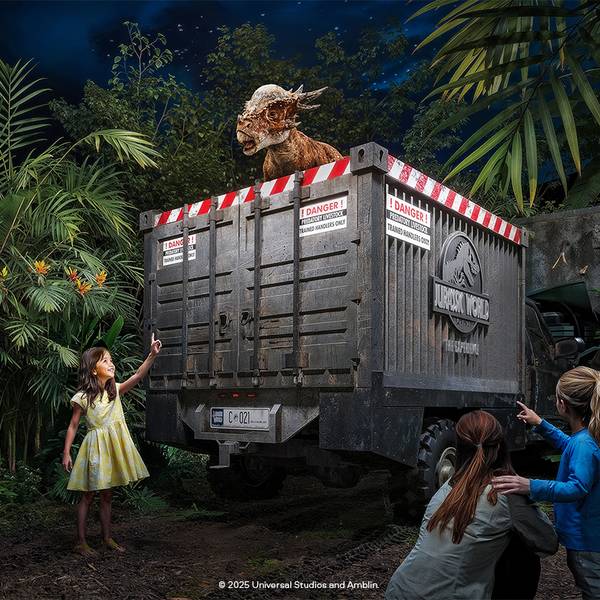ไฮไลต์เด็ดที่สวนสนุก Jurassic World