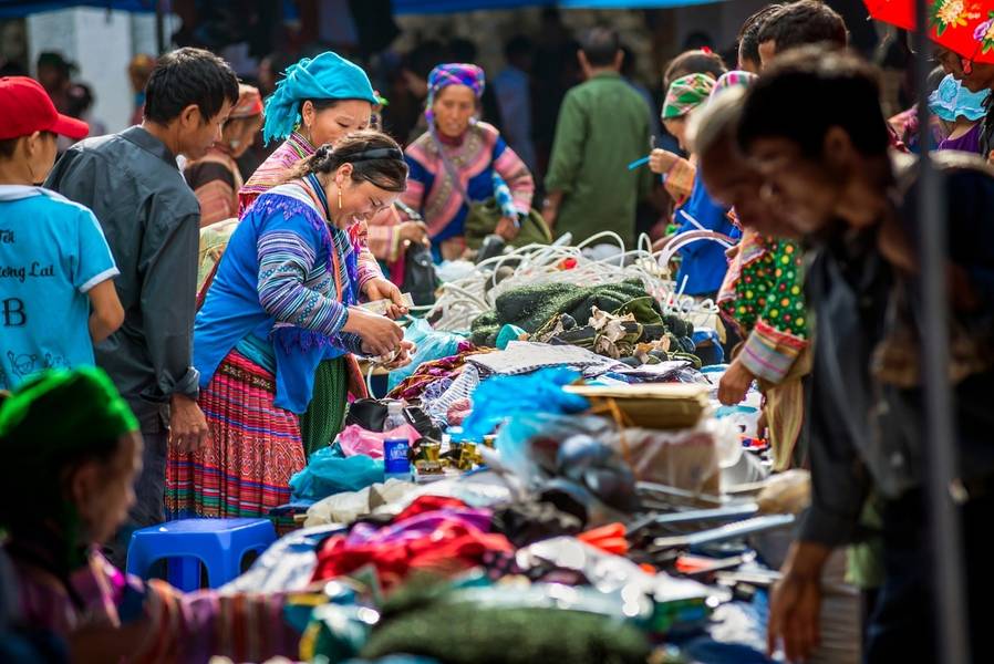 Chợ phiên Bắc Hà mang đậm nét văn hoá đặc trưng của người dân Tây Bắc