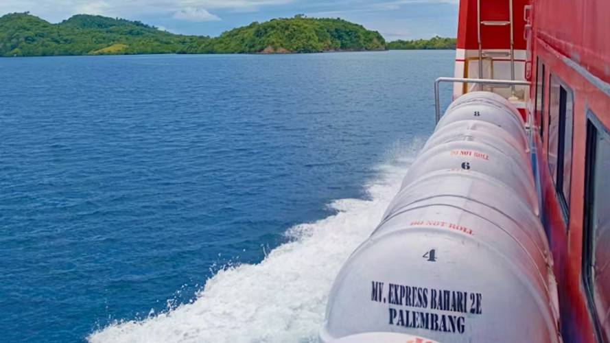 Ferry in Indonesia