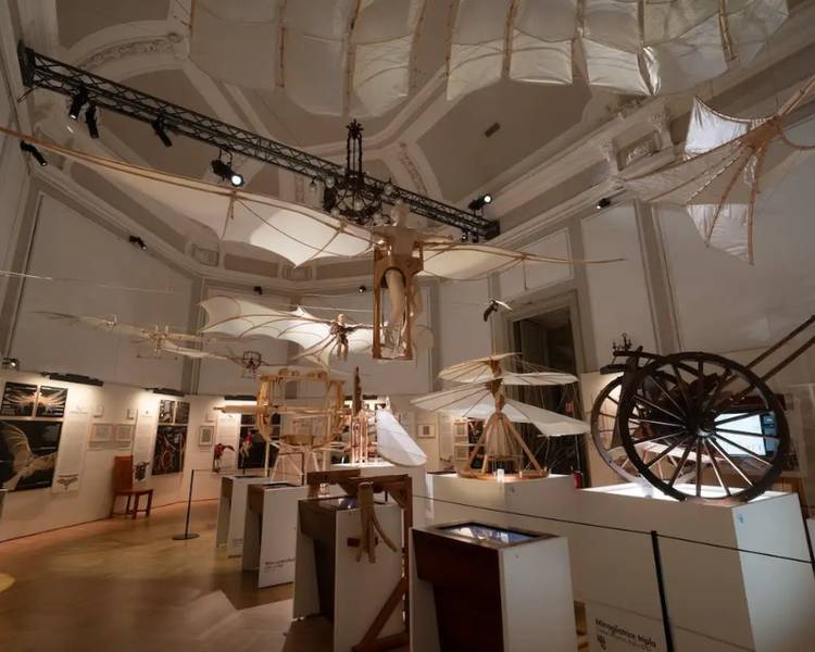 Leonardo3 Museum là nơi tập hợp “gia sản triệu đô” của Leonardo da Vinci.
