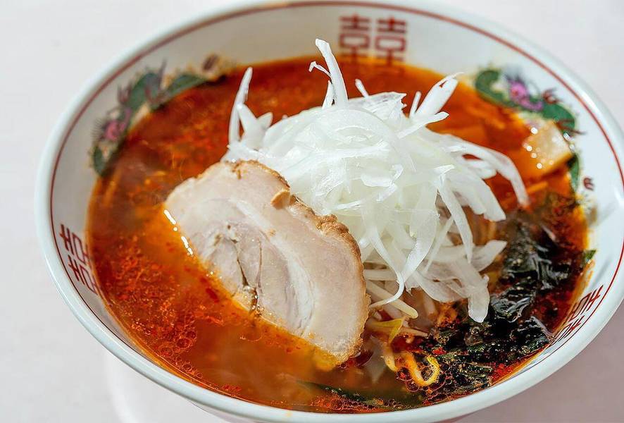 Jigoku ramen nổi tiếng với hương vị cay nồng đặc trưng
