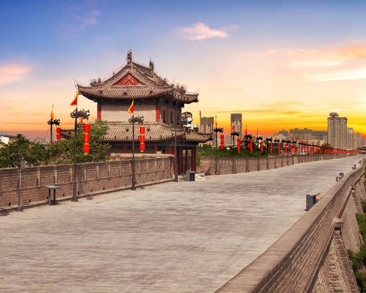 Thành cổ Tây An là một trong những thành được bảo tồn tốt nhất ở Trung Quốc.