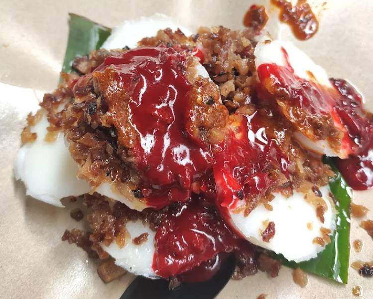 Đặc sản Singapore về các loại bánh thì bánh gạo hấp rất được các khách du lịch yêu thích.