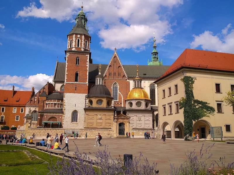 Lâu đài hoàng gia Wawel thuộc bộ sưu tập lịch sử quý giá của Ba Lan. 