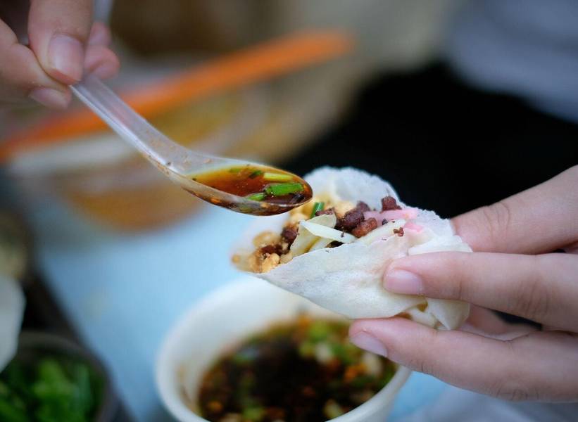 Siwawa là món ăn vặt nổi tiếng tại Quý Dương Trung Quốc.