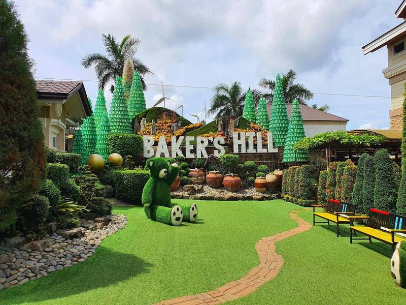 Không gian xanh mát tại Baker’s Hill. 