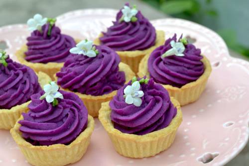 ขนมมันม่วงเบนิอิโมะ (Beni Imo Tart)