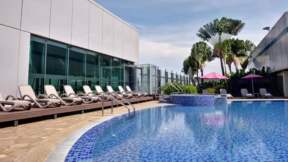 Pool at Aerotel Changi