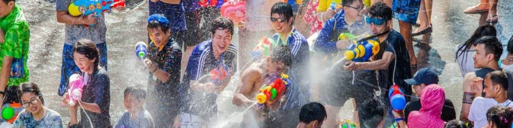 lễ hội té nước songkran