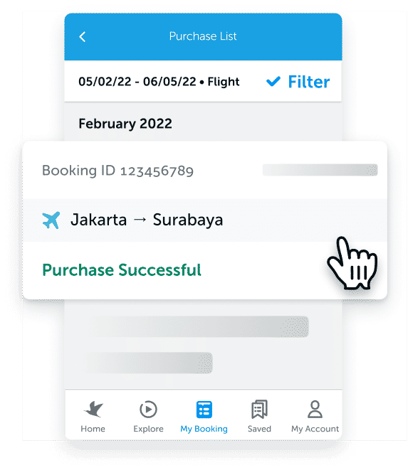 Go to My Booking