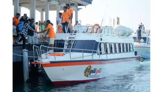 One Way Trip Padangbai - Gili Trawangan, Gili Air, Bangsal Lombok by Gili Gili Fastboat