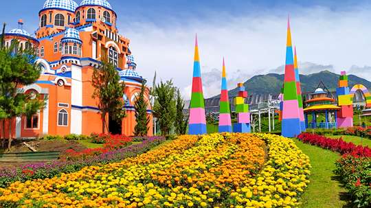 Semarang Tour Package 2 Days 1 Night Lawang Sewu – Dusun Sumilir – Eling Bening – Klenteng Sam Poo Kong – The Saloka - Cimory By Teba Trans Tour