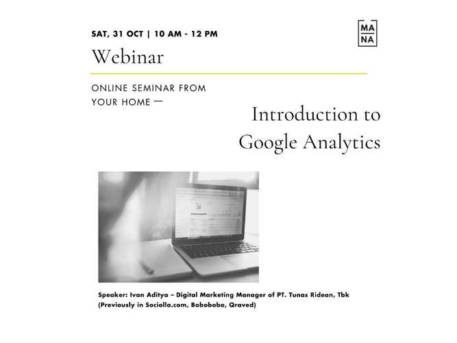 Introduction to Google Analytics - Online Class (Webinar by Mana Class)