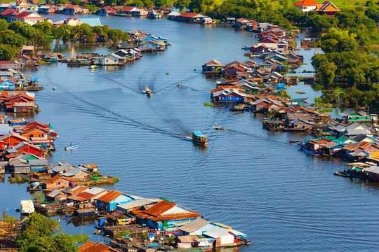 Half-day tour at Tonle Sap with Free local Foot Reflexology, RM 269