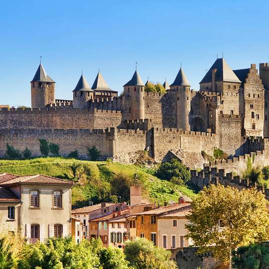 Cité de Carcassonne: Kastil + Benteng + Museum