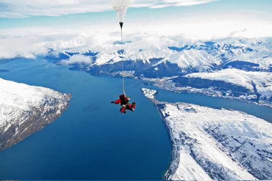 Tandem Skydiving Experience Queenstown by NZONE