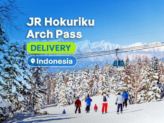 (Pengiriman Khusus Indonesia) JR Hokuriku Arch Pass