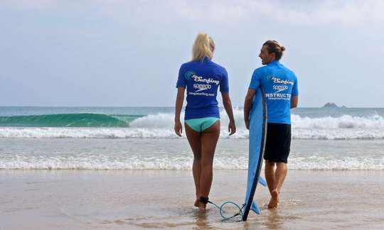 2 Hour Group Surf Lesson in Lennox Heads