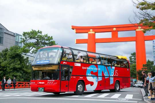 Kyoto Sightseeing SKY HOP BUS | Hop-on and Hop-off, RM 111
