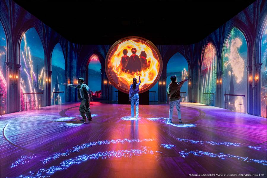 Harry Potter: Visions of Magic đưa bạn bước vào thế giới phép thuật huyền diệu tại Resorts World Sentosa.