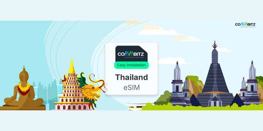 Commbitz eSIM Thailand | 15GB, 50GB, and Unlimited Plans