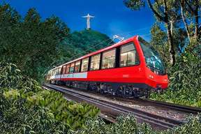 Vé vào cổng + Tàu khứ hồi từ Corcovado Tượng Chúa Kitô Cứu Thế Người lớn