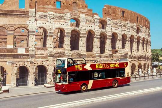 Big Bus Rome Hop-on Hop-off Bus Tour, THB 1,100.08
