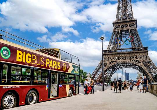 Tur Bus Hop-on Hop-off Paris, Rp 669.949