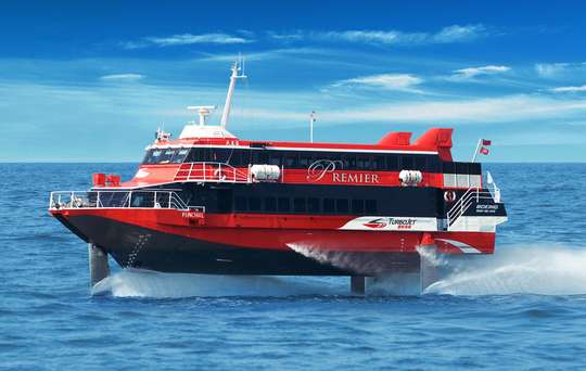 TurboJET Ferry from Macau to Hong Kong Island, RM 91