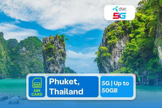 Phuket, Thailand SIM Card - Enjoy Local Network, Collect from Airport, S$13