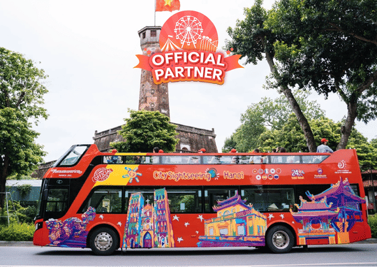 Ha Noi Tiket Bus Tingkat oleh City Sightseeing