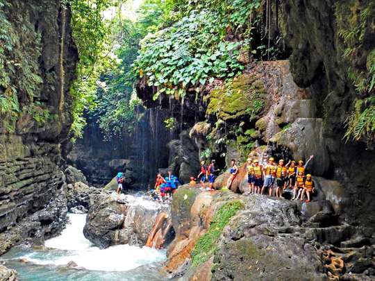 Body Rafting at Green Canyon Pangandaran, THB 416.61