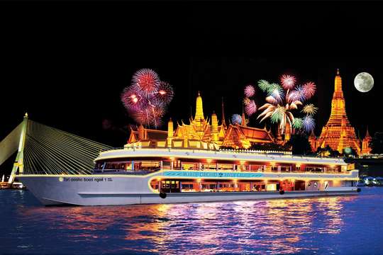 White Orchid Chao Phraya River Dinner Cruise Tickets