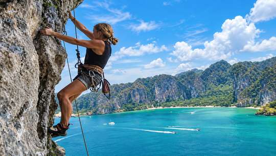 Krabi Rock Climbing Experience: Scale the Stunning Cliffs, S$162