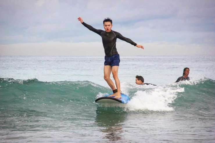 衝浪課程在 7Surf Bali