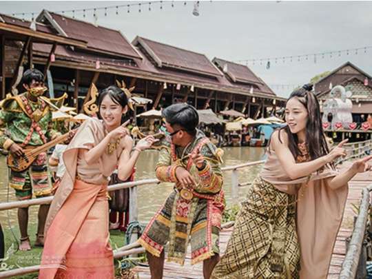 Tiket Pattaya Floating Market, Rp 108.015
