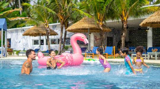Flamingo Bali Family Beach Club, S$7