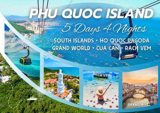 Phu Quoc Island 5D4N | Hon Thom Cable Car - Snorkeling - Grand World - Local Highlights by SST Travel, RM 1,411