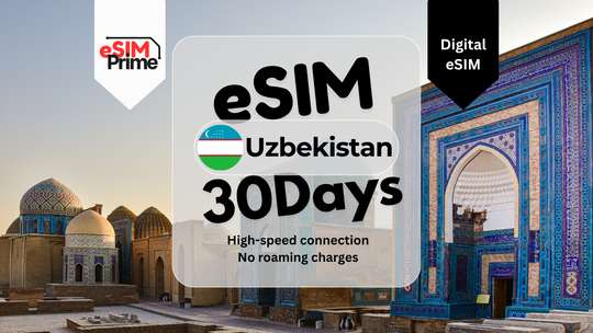 eSIM for Uzbekistan by eSIM Prime