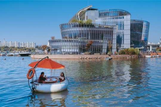 Seoul Han River Banpo Sevit Island TUBESTER Tickets